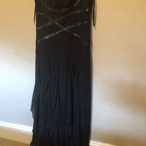 Bcbg black evening dress